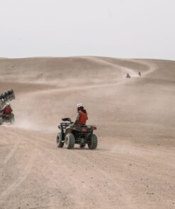 Quade biking in Marrakech